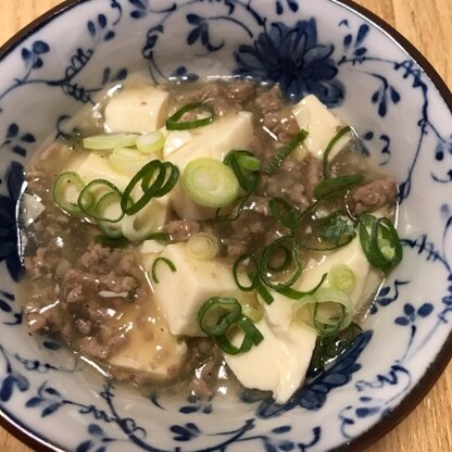 塩麻婆豆腐、いい味ですね〜♪
簡単ですし♡
ご馳走様でした！